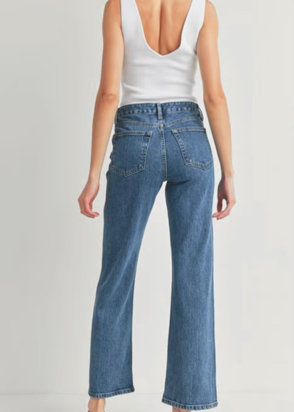 HR Retro Straight Full-Length Jeans